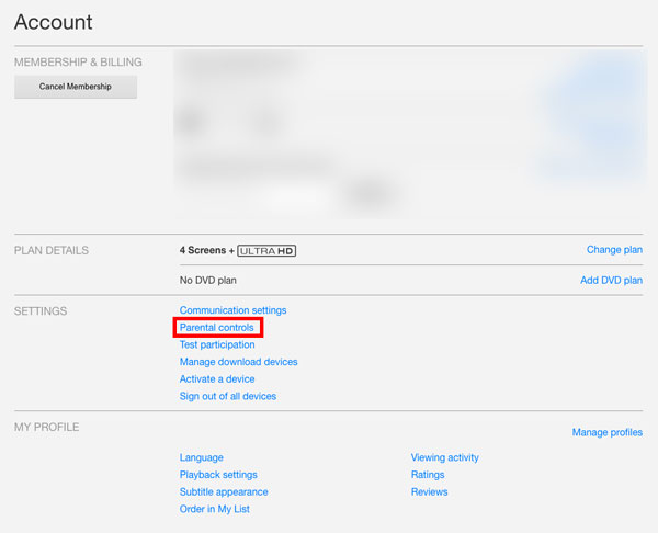 11 trucos Netflix control parental