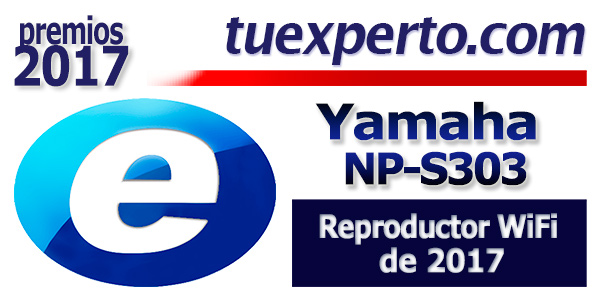 SELLO-Yamaha-NP-S303 Premios tuexperto 2017