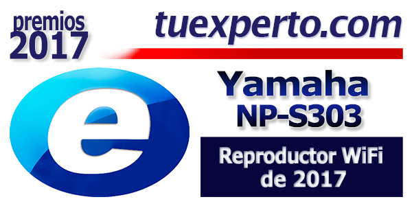 Yamaha NP-S303, nuevo reproductor HiFi en red con MusicCast 2 SELLO-Yamaha-NP-S303 Premios tuexperto 2017