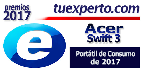 Acer Swift 3, probamos este portátil multimedia 2 SELLO-Acer-Swift-3 Premios tuexperto 2017