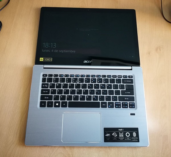 Acer Swift 3, probamos este portátil multimedia 4 Acer Swift 3 pantalla