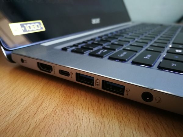 Acer Swift 3, probamos este portátil multimedia 25 Acer Swift 3 conexiones izquierda