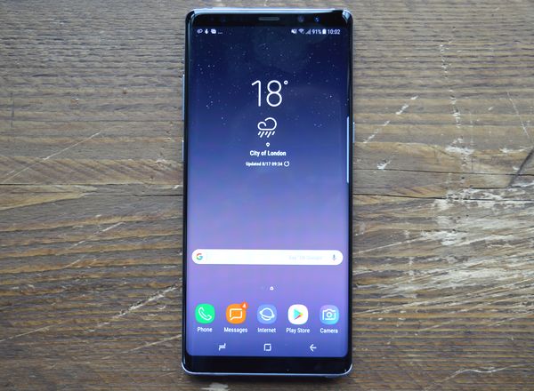 Samsung GAlaxy Note 8 Android 8