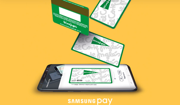 Samsung Pay, cómo registrar y pagar con una tarjeta de El Corte Inglés