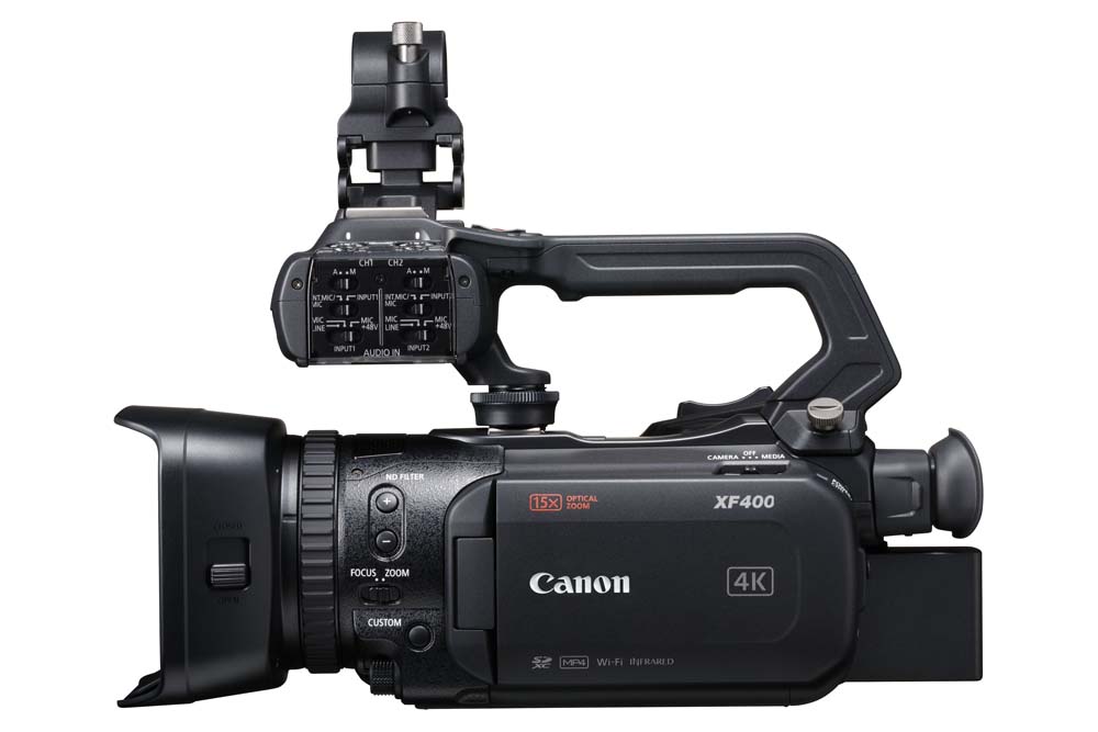 Canon XF405 y Canon XF400 4K 50P, videocámaras profesionales de 2017 4 Canon XF405 y Canon XF400 4K 50P, videocámaras profesionales de 2017 3