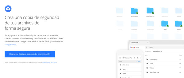 Google eliminará la app de escritorio de Google Drive 2 Backup & Sync