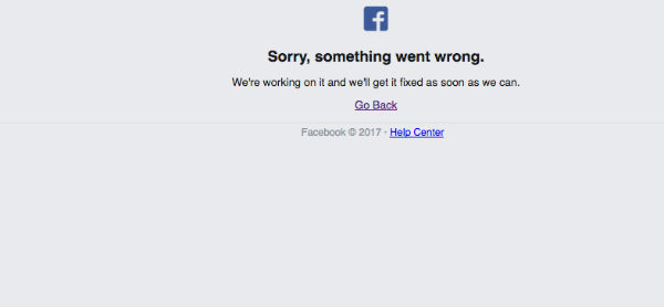 Facebook está caído, problemas con el servicio para muchos usuarios 3 Facebook caída