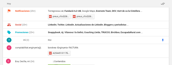 Gmail o Inbox, cuál usar para gestionar nuestro correo 2 limpieza de la interfaz de usuario