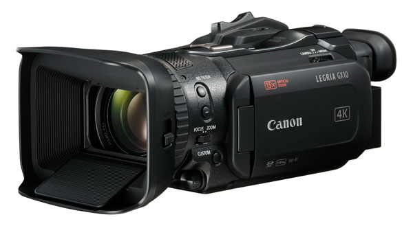 Canon LEGRIA GX10, videocámara versátil de acciones rápidas