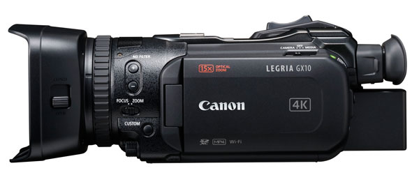 lanzamiento Canon LEGRIA GX10 sensor