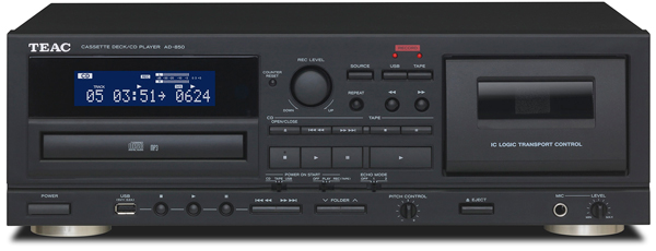 Teac AD-850, el lector grabador para amantes de las tecnologías pasadas 3 lanzamiento Teac AD-850 grabar