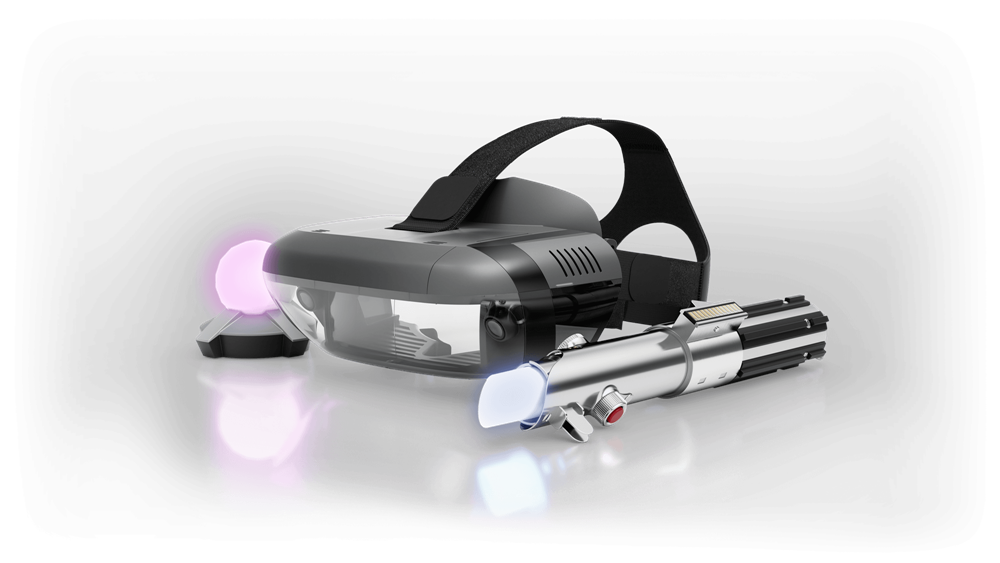 Lenovo Mirage, gafas de realidad aumentada de Lenovo con sable láser de Star Wars 5 Lenovo Mirage, gafas de realidad aumentada de Lenovo con sable láser de Star Wars 1