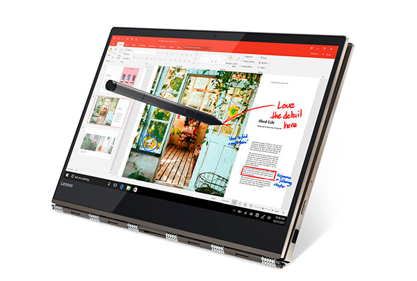 Lenovo Yoga 920, convertible con Intel Core de octava generación 1