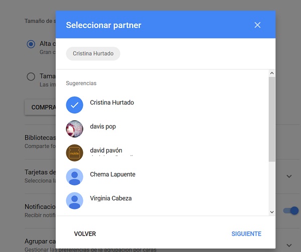 5 consejos a la hora de usar Google Fotos en el ordenador 4 partner google fotos