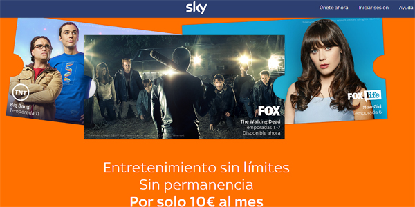 Sky TV desembarca en España, esto es lo que ofrece