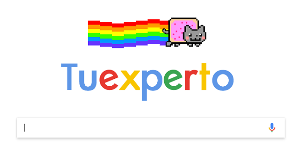 nyoogle gatito arco iris