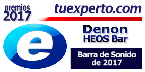 Denon HEOS Bar, barra de sonido potente y con gran conectividad 2 SELLO-Denon-HEOS-Bar Premios tuexperto 2017