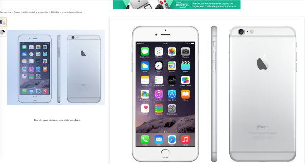 Amazon Renewed iPhone 6