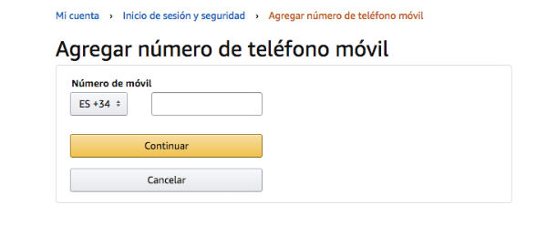 seguridad móvil Amazon