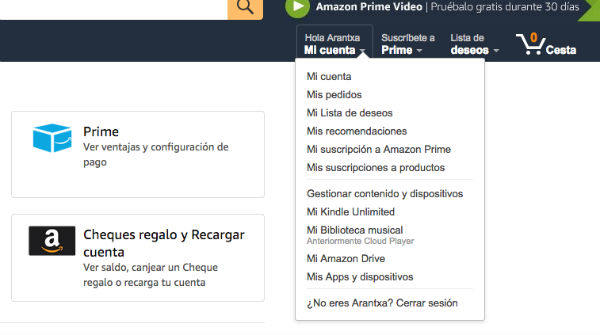 privacidad Amazon