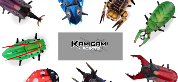 Kamigami, robots para niños que se programan para luchar