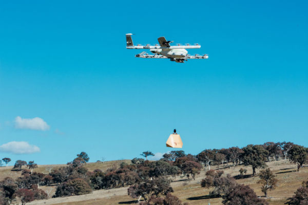 Google empieza a repartir burritos a través de drones