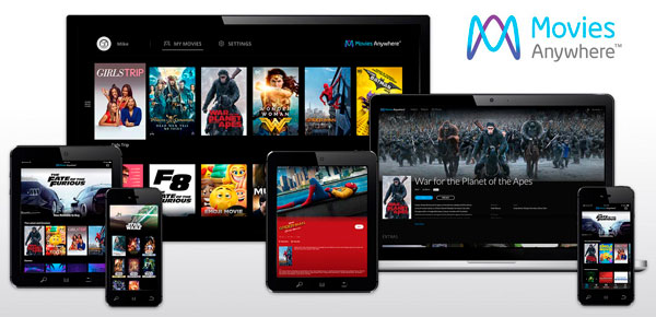 Movies Anywhere, pelí­culas a la carta en iPhone, Android y PC