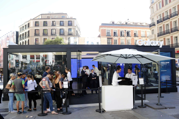 Samsung Studio, prueba la RV y el Note 8 en el centro de Madrid 5