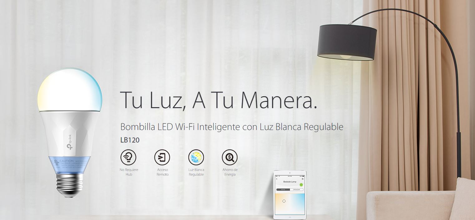 TP-Link LB120, la bombilla inteligente que ilumina tu hogar 2