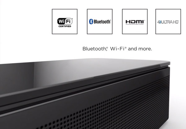 Bose SoundTouch 300, barra de sonido delgada y potente 11 a fondo Bose SoundTouch 300 conectividad