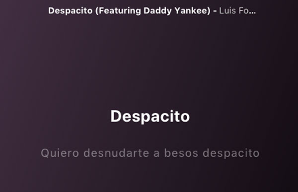 Cómo ver la letra de una canción de Spotify mientras la escuchamos 4 cómo ver letra de canción Spotify letra canción escritorio