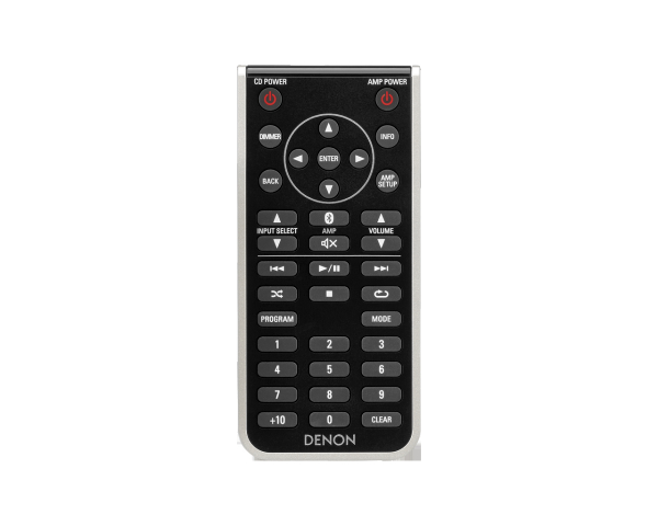 Denon PMA-30, un compacto amplificador estéreo con Bluetooth 4 mando Denon PMA-30