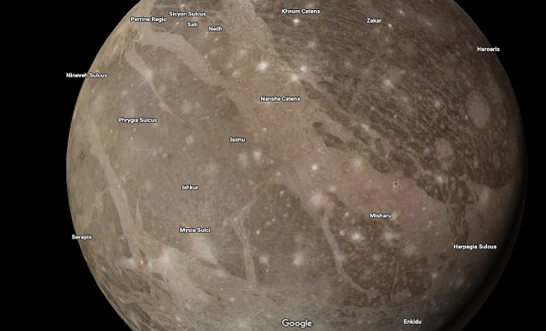 Cómo explorar Mercurio, Venus o Plutón con Google Maps 1 Cómo explorar Mercurio, Venus o Plutón con Google Maps