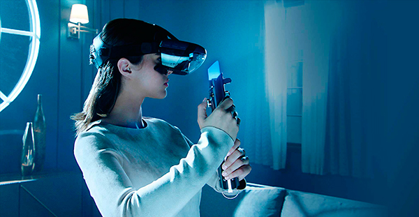Lenovo Mirage, gafas de realidad aumentada de Lenovo con sable láser de Star Wars 1 lenovo disney star wars