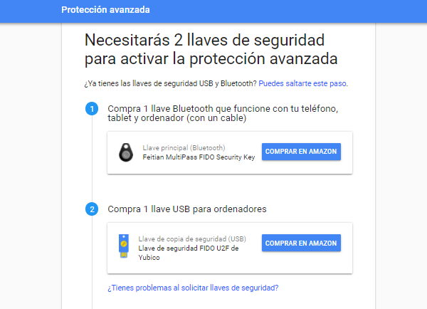 Cómo solicitar un inicio de sesión más seguro en Google 1