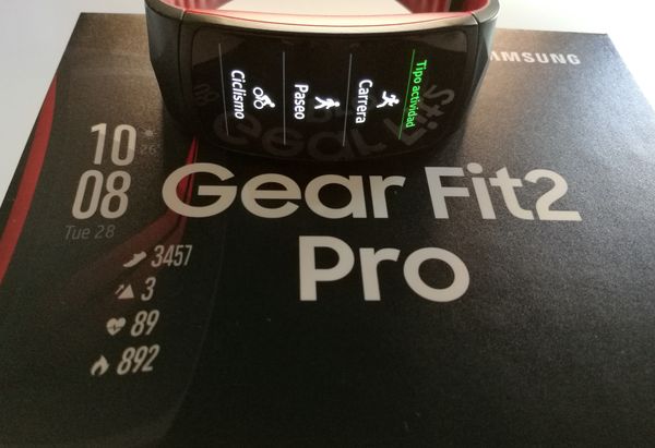 samsung gear fit2 pro caja