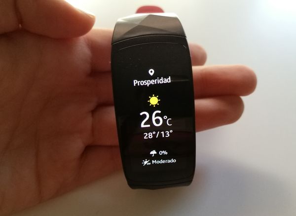 samsung gear fit2 pro tiempo