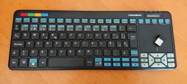 Thomson ROC3506SAM, probamos este teclado portátil para tele o PC 7