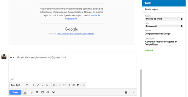 Trello Gmail
