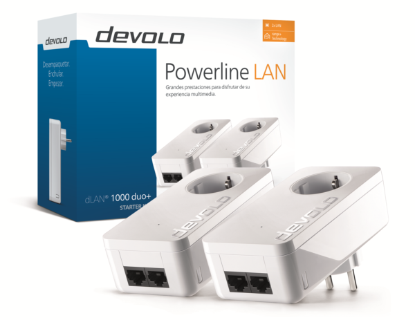 Devolo dLAN 1000 duo+, Internet a través de la corriente con hasta 1.000 Mbps