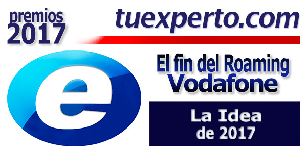 SELLO-El-Fin-del-Roaming-Vodafone Premios tuexperto 2017