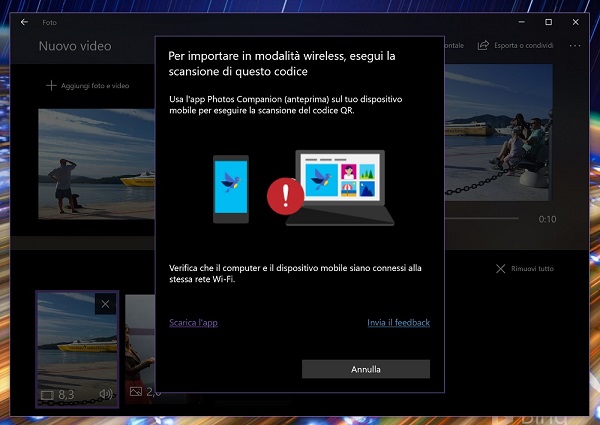 Microsoft prepara una app para pasar fotos directamente al PC por WiFi