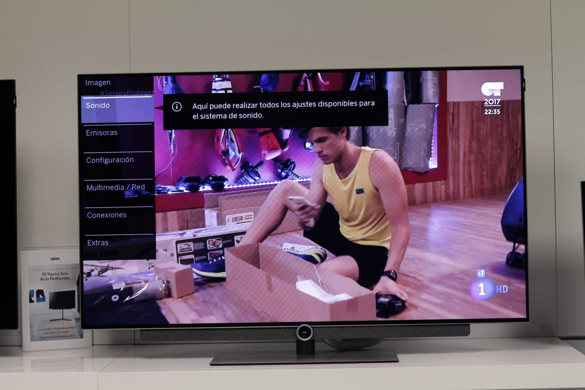 Loewe Bild 3 OLED 55, lo hemos probado 32
