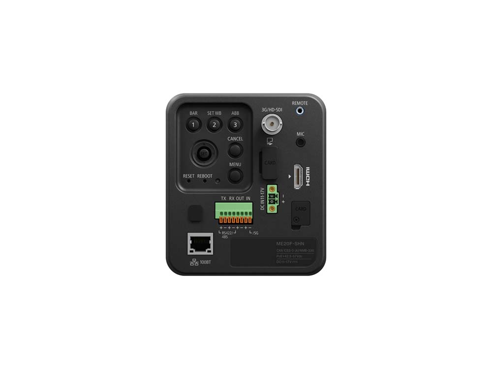 Canon ME20F-SHN, videocámara de vigilancia IP Full HD 1