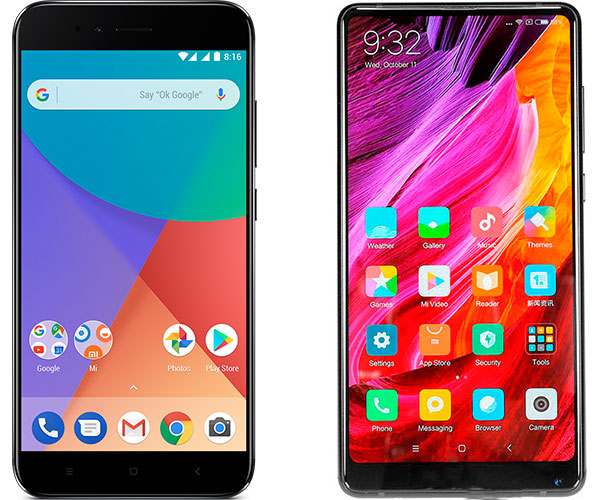 Xiaomi Mi MIX 2 y Mi A1, precio en España y claves