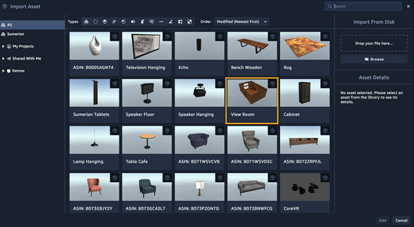 Amazon lanza Sumerian, un creador de experiencias en realidad virtual 4 Amazon lanza Sumerian un creador de experiencias en realidad virtual