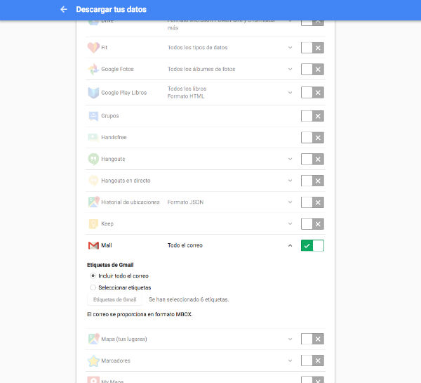 Cómo hacer una copia de seguridad de tus correos de Gmail 2 Gmail copia de seguridad