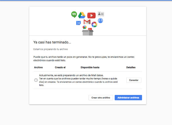 Cómo hacer una copia de seguridad de tus correos de Gmail 3 copia de seguridad gmail
