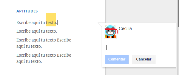 10 trucos útiles para los documentos y hojas de cálculo de Google Docs 2 sugerir edición
