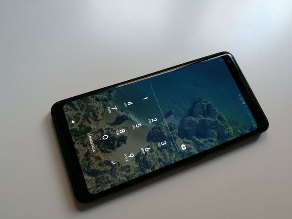 google pixel 2 xl diseño